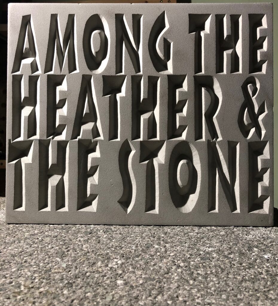 Heather & the stone